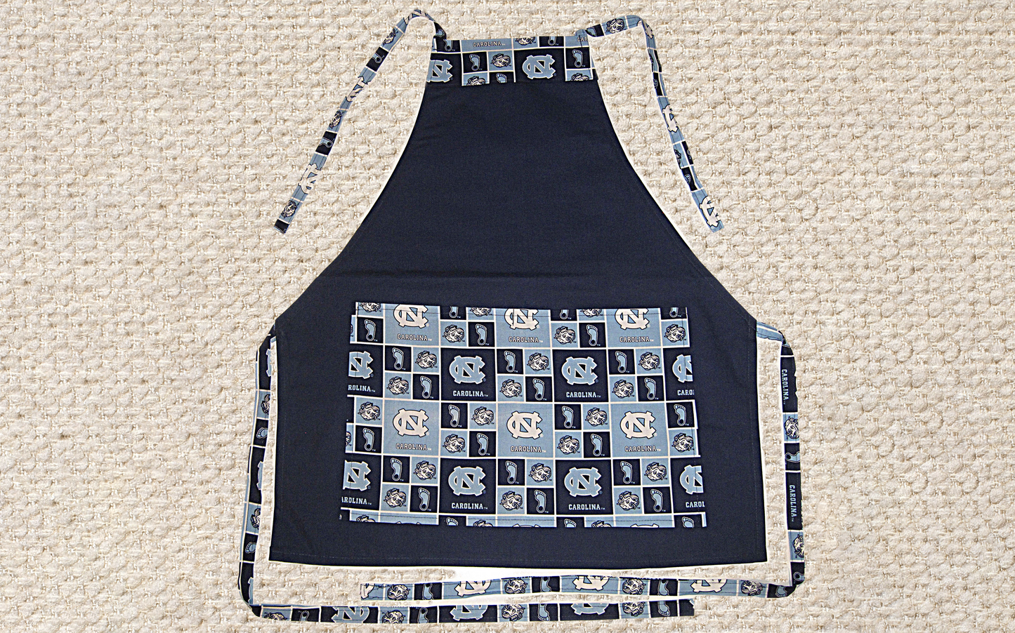 HANDMADE APRONS for College Fans: Tailgate Parties, BBQs and Everyday Use Made Easy! One Size Fits Up to 4X Size, Durable & Great Gift Idea!