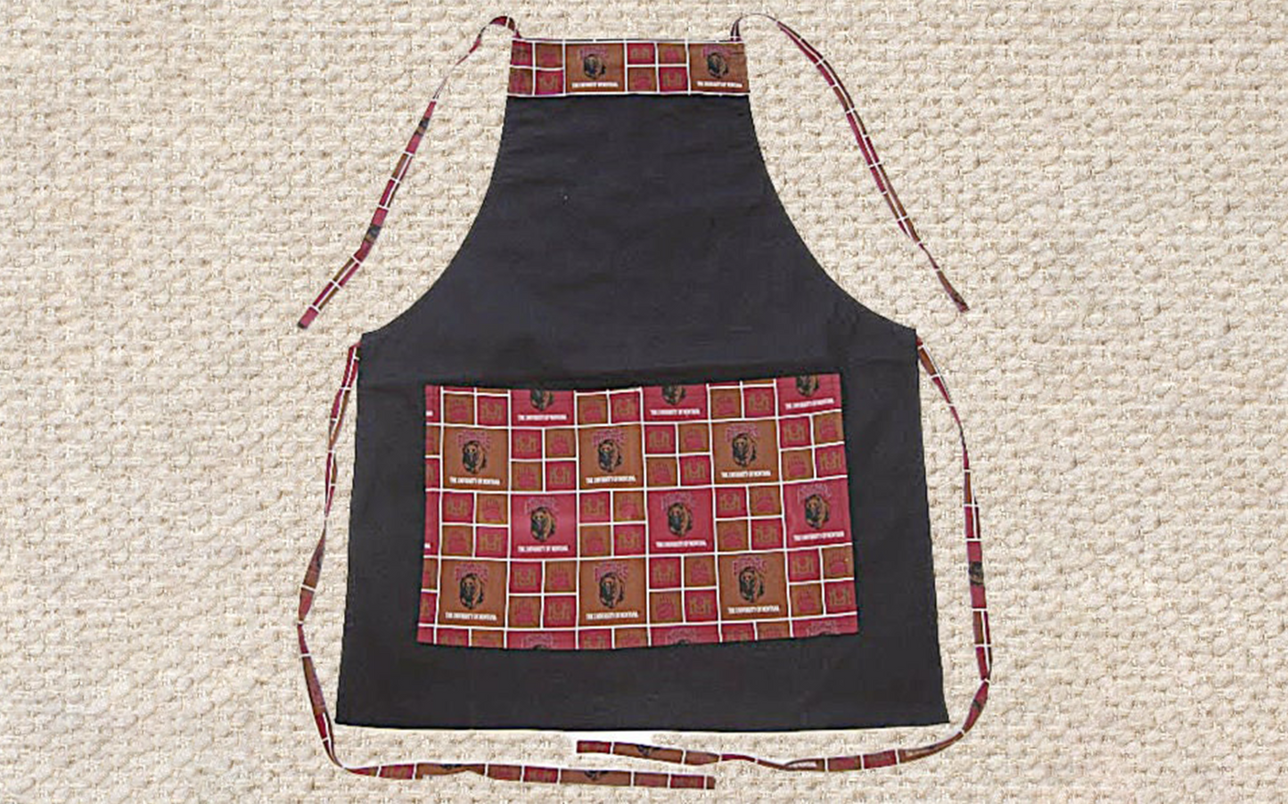 HANDMADE APRONS for College Fans: Tailgate Parties, BBQs and Everyday Use Made Easy! One Size Fits Up to 4X Size, Durable & Great Gift Idea!