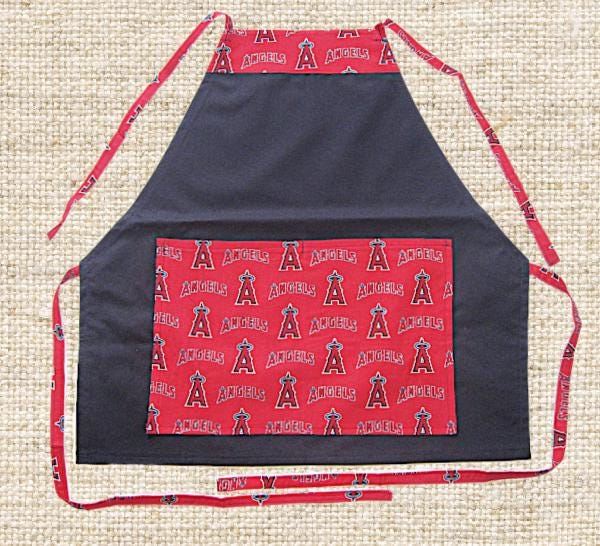 Favorite BASEBALL APRONS - Great for BBQ, Tail Gating & Everyday Use. Unisex - One Size Fits Up to 4X. Washable, Easy Care, Great Gift Idea!