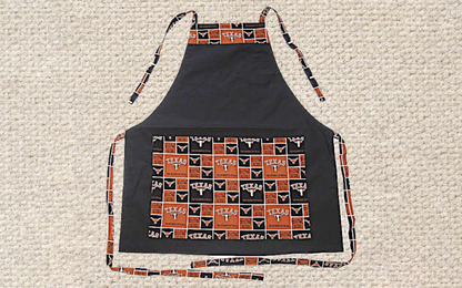 HANDMADE APRONS for College Fans: Tailgate Parties, BBQs and Everyday Use Made Easy! One Size Fits Up to 4X Size, Durable & Great Gift Idea!