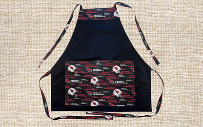 ULTIMATE BBQ APRON for Grill Masters! Unisex Up to 4X Size - Easy Clean & Durable, Ideal Gift Choice. Cheer on your favorite football team.