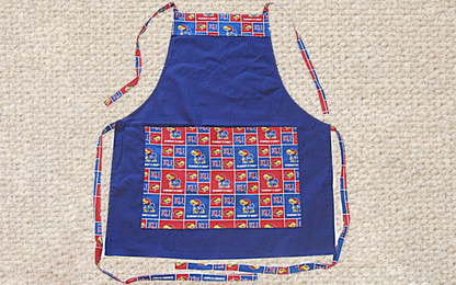 FUN COLLEGE APRONS: Great for B.B.Q, Tail Gating & Everyday Use. Unisex Size Fits Up to 4X Size. Easy Care, Durable, Great Gift Idea!