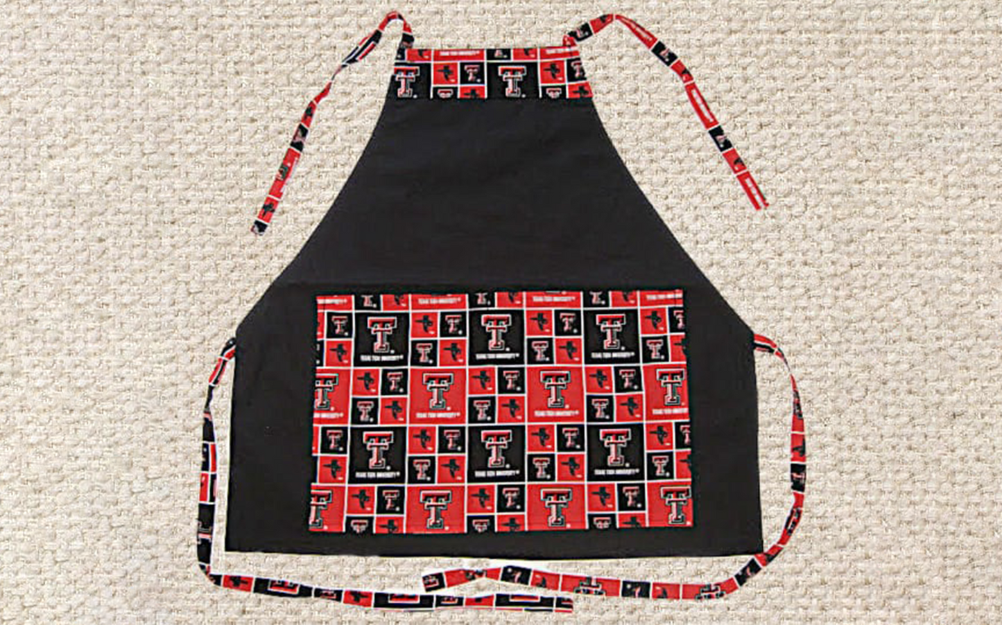 HANDMADE APRONS for College Fans: Tailgate Parties, BBQs and Everyday Use Made Easy! One Size Fits Up to 4X Size, Durable & Great Gift Idea!