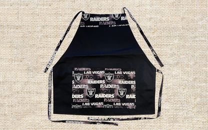 Favorite FOOTBALL APRONS - Great for BBQ, Tail Gating & Everyday Use. Unisex - One Size Fits Up to 4X. Washable, Easy Care, Great Gift Idea!