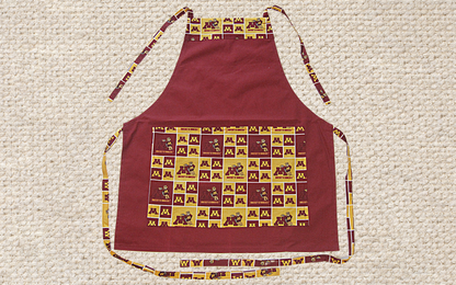 ULTIMATE BBQ APRON for Grill Masters! Unisex Up to 4X Size - Easy Clean & Durable, Ideal Gift Choice. Cheer on Your Favorite College Team.