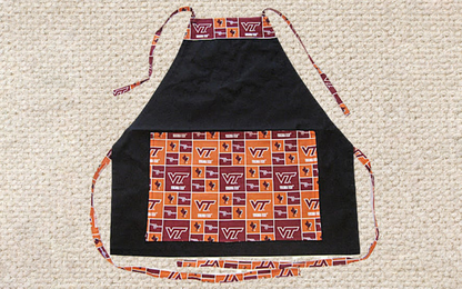 ULTIMATE BBQ APRON for Grill Masters! Unisex Up to 4X Size - Easy Clean & Durable, Ideal Gift Choice. Cheer on Your Favorite College Team.