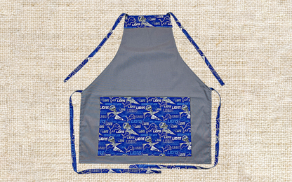 ULTIMATE BBQ APRON for Grill Masters! Unisex Up to 4X Size - Easy Clean & Durable, Ideal Gift Choice. Cheer on your favorite football team.