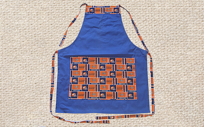 FUN COLLEGE APRONS: Great for B.B.Q, Tail Gating & Everyday Use. Unisex Size Fits Up to 4X Size. Easy Care, Durable, Great Gift Idea!