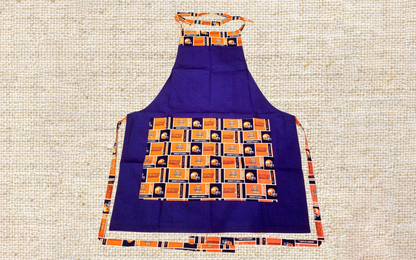 HANDMADE APRONS for College Fans: Tailgate Parties, BBQs and Everyday Use Made Easy! One Size Fits Up to 4X Size, Durable & Great Gift Idea!