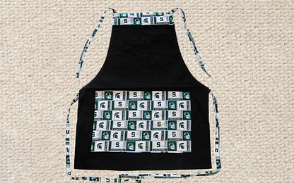 FUN COLLEGE APRONS: Great for B.B.Q, Tail Gating & Everyday Use. Unisex Size Fits Up to 4X Size. Easy Care, Durable, Great Gift Idea!