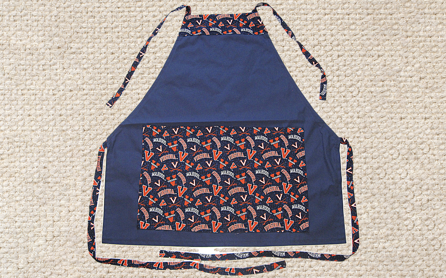 ULTIMATE BBQ APRON for Grill Masters! Unisex Up to 4X Size - Easy Clean & Durable, Ideal Gift Choice. Cheer on Your Favorite College Team.