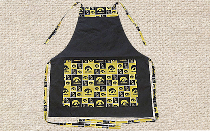 ULTIMATE BBQ APRON for Grill Masters! Unisex Up to 4X Size - Easy Clean & Durable, Ideal Gift Choice. Cheer on Your Favorite College Team.