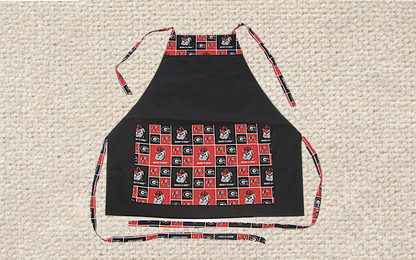 FUN COLLEGE APRONS: Great for B.B.Q, Tail Gating & Everyday Use. Unisex Size Fits Up to 4X Size. Easy Care, Durable, Great Gift Idea!