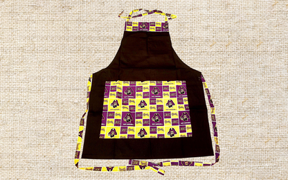 HANDMADE APRONS for College Fans: Tailgate Parties, BBQs and Everyday Use Made Easy! One Size Fits Up to 4X Size, Durable & Great Gift Idea!