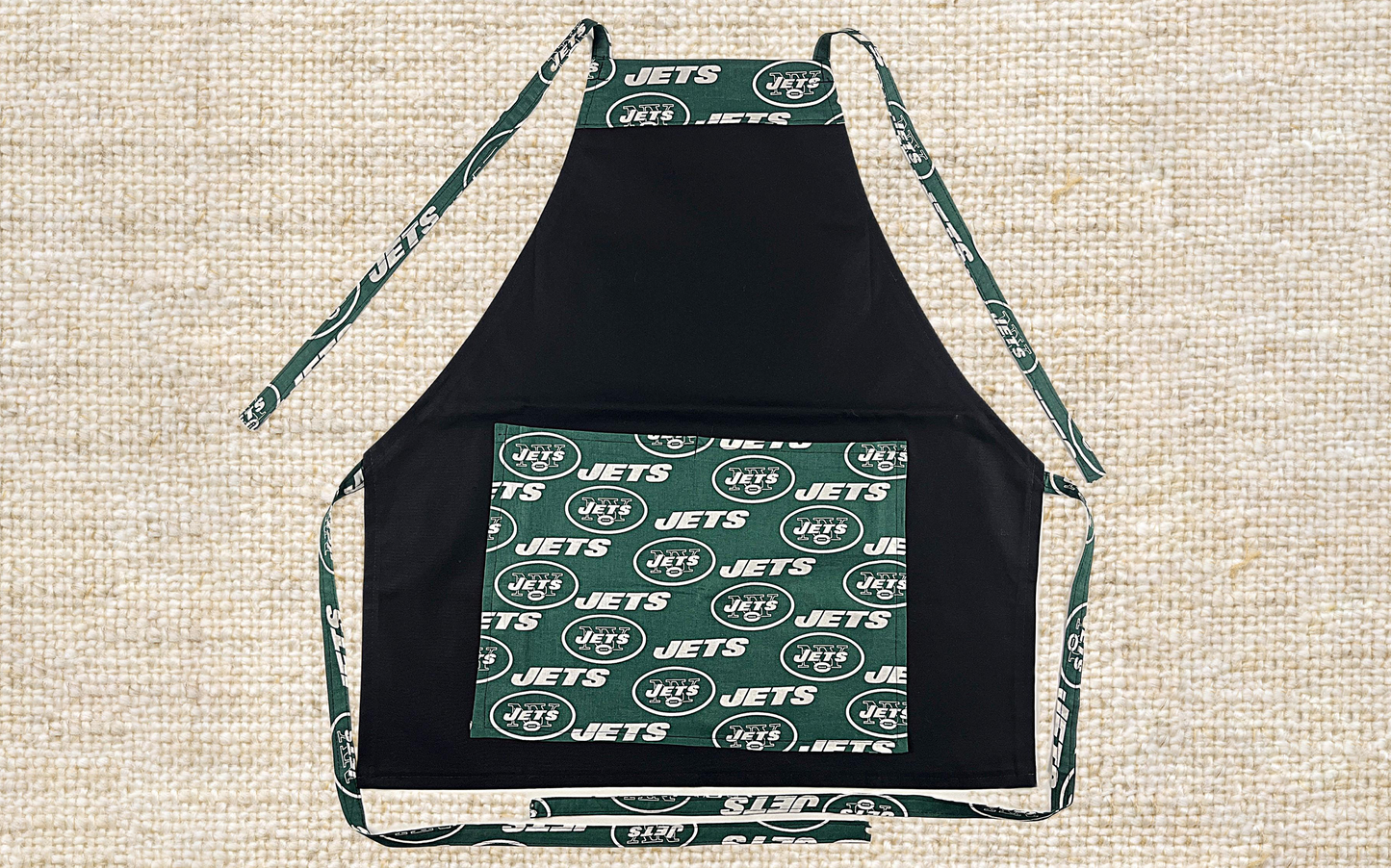 Favorite FOOTBALL APRONS - Great for BBQ, Tail Gating & Everyday Use. Unisex - One Size Fits Up to 4X. Washable, Easy Care, Great Gift Idea!