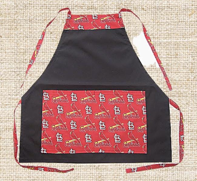 Favorite BASEBALL APRONS - Great for BBQ, Tail Gating & Everyday Use. Unisex - One Size Fits Up to 4X. Washable, Easy Care, Great Gift Idea!
